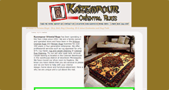 Desktop Screenshot of kazempourusa.com